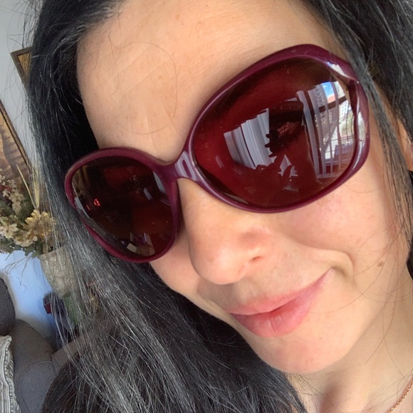 SOLD⛔️Authentic Gucci 60mm Oval Acetate/Metal sunglasses - Picture 5 of 8